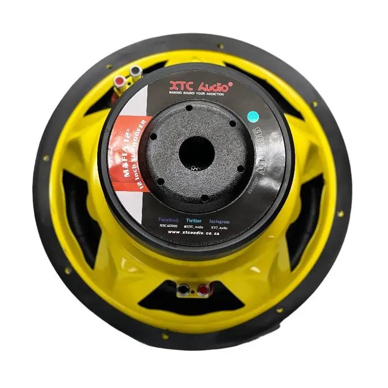 XTC Mafia Yellow 12" 9000W DVC