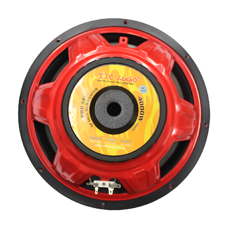 XTC Pop Black 12" 4000W SVC